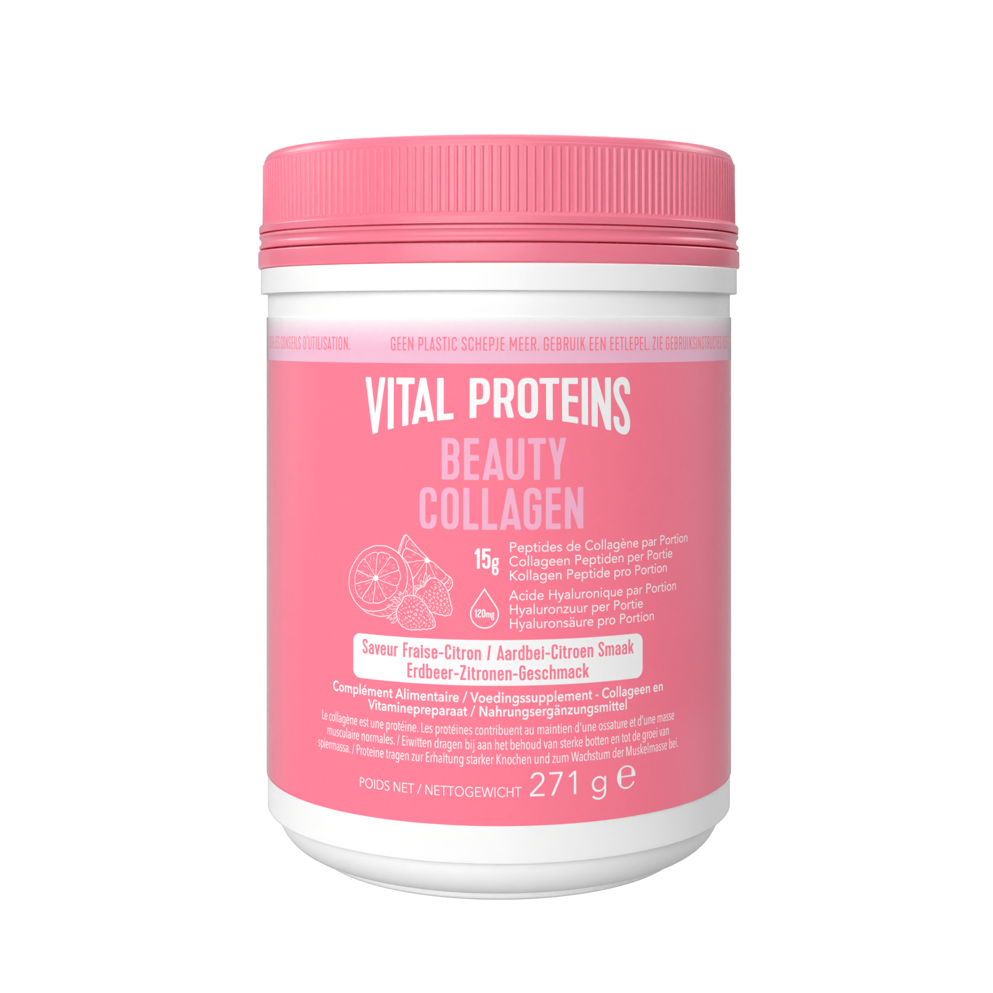 Vital Proteins Beauty Collagen Aardbei-Citroen Smaak